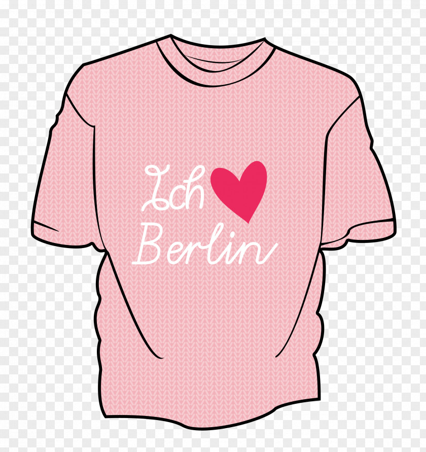 Pink Heart T-shirt Download Google Images PNG