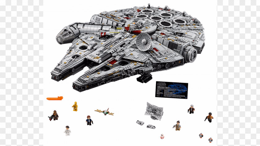 Star Wars Han Solo Millennium Falcon Lego PNG