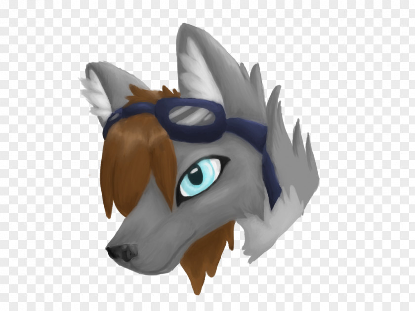 Wolf Watercolor Dog Cartoon Snout Headgear PNG