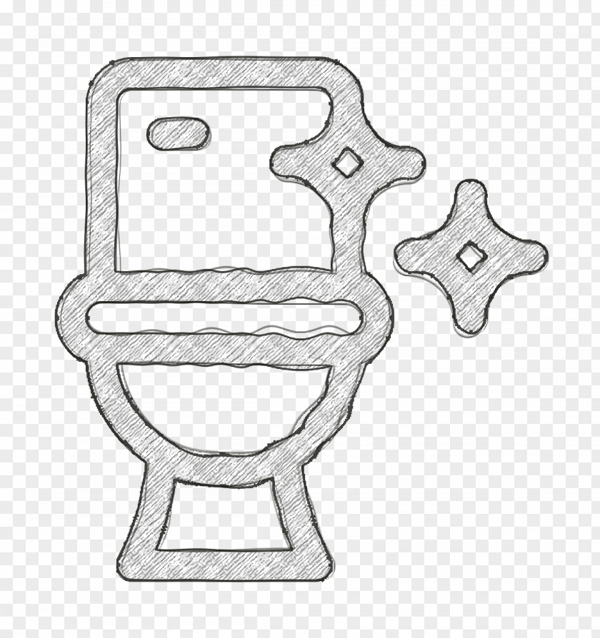 Cleaning Icon Toilet Restroom PNG