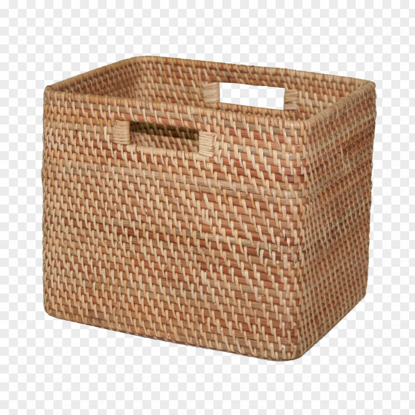 Design Wicker Basket PNG