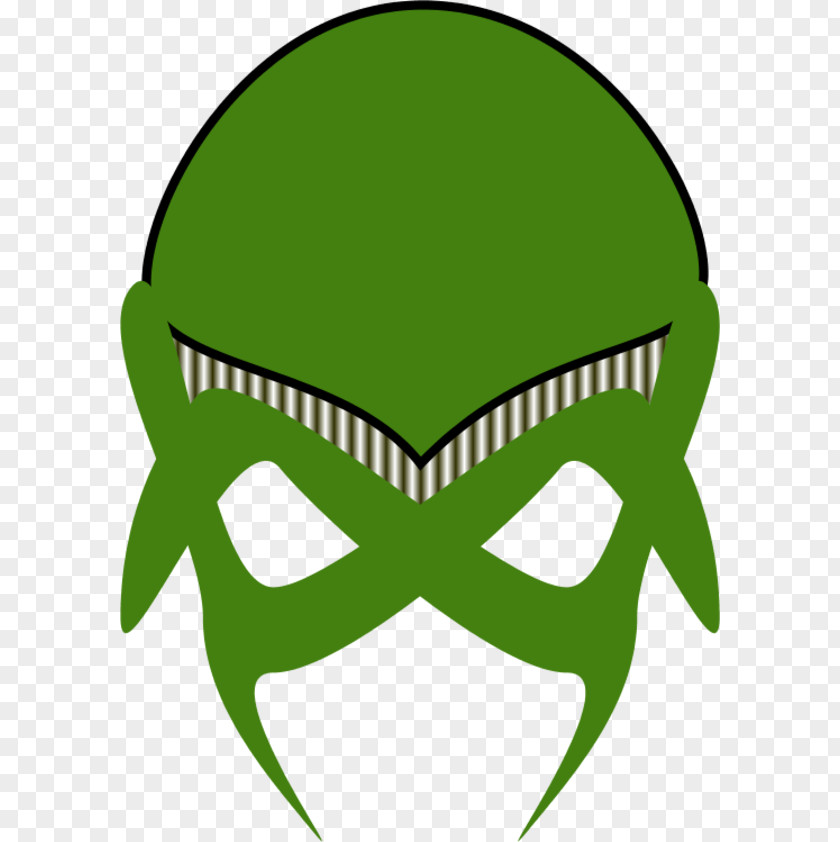 Skool Cartoon Predator Alien Mask Vector Graphics Image PNG