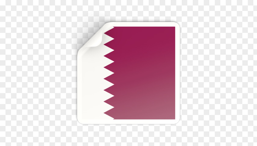 Flag Of Qatar Maroon PNG