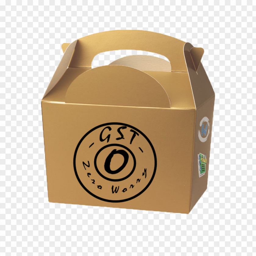 Gst Paper Cardboard Box Meal Party PNG