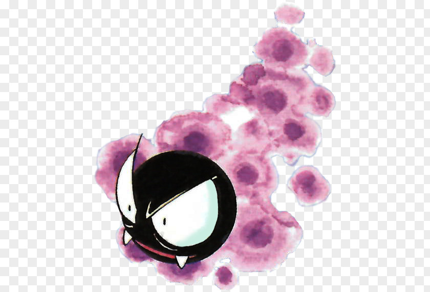 Pokémon Red And Blue Gastly Haunter Ghost PNG