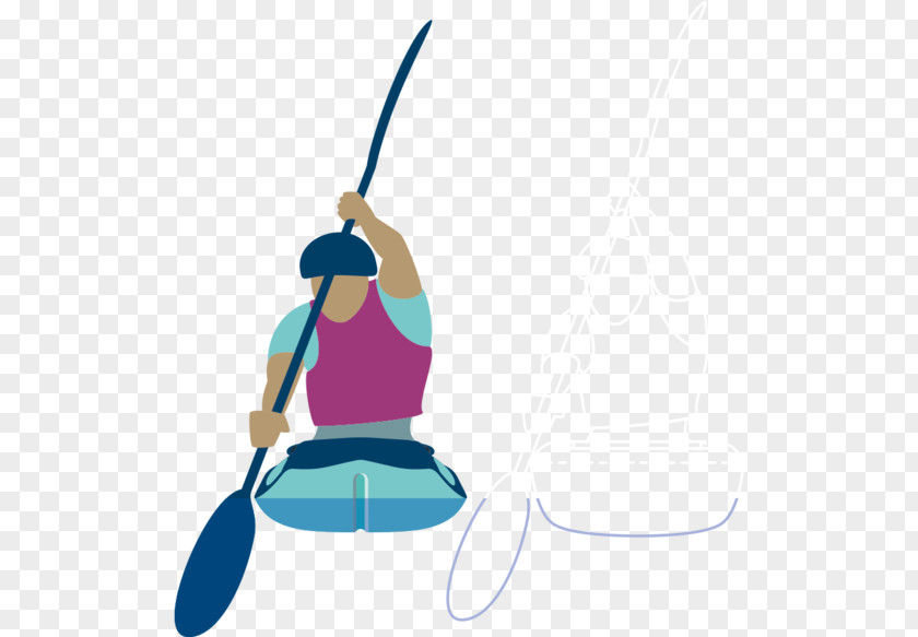 Balance Kayaking Water Cartoon PNG