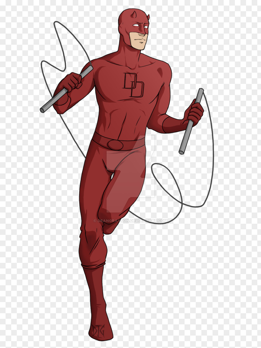 Daredevil Spider-Man Superhero Art Drawing PNG