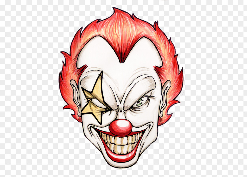 Scary Cartoon Clowns Evil Clown Drawing Clip Art PNG
