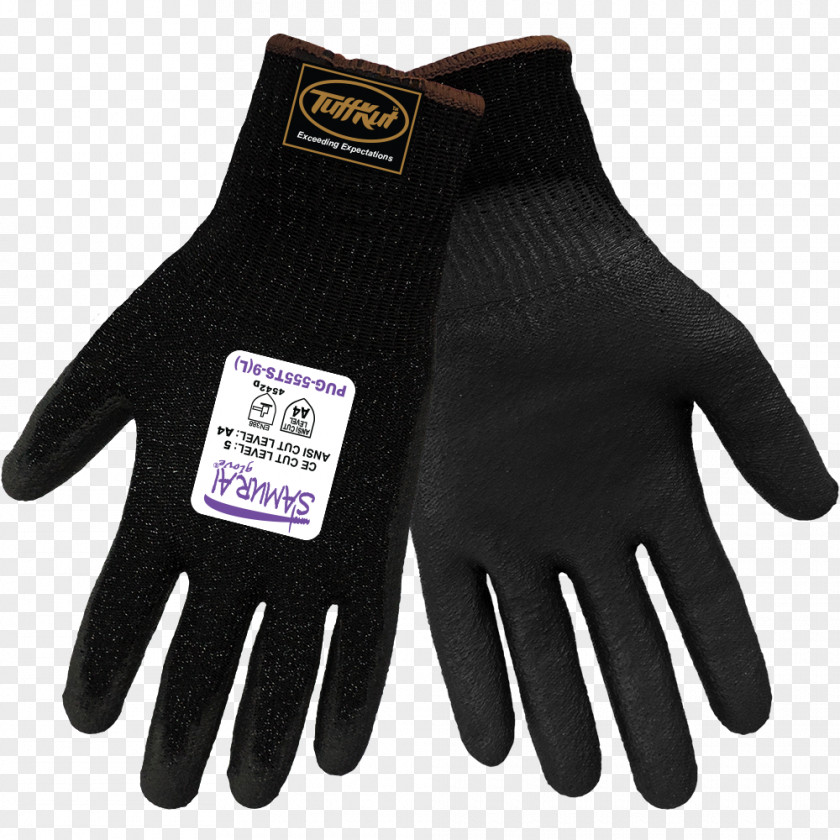 Added Value Printing Custom Hard Hats Cut-resistant Gloves Polyurethane Kevlar Cycling Glove PNG