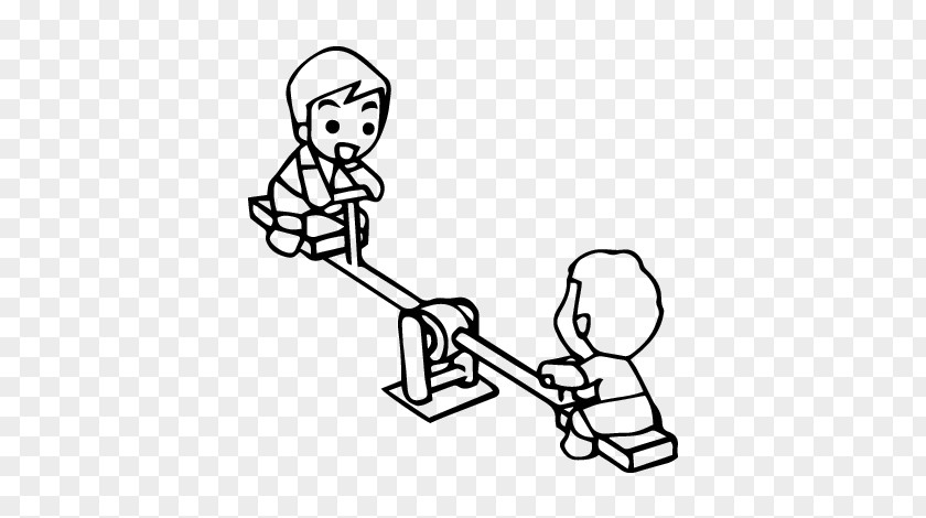Coloring Book Seesaw Toy Drawing Game PNG