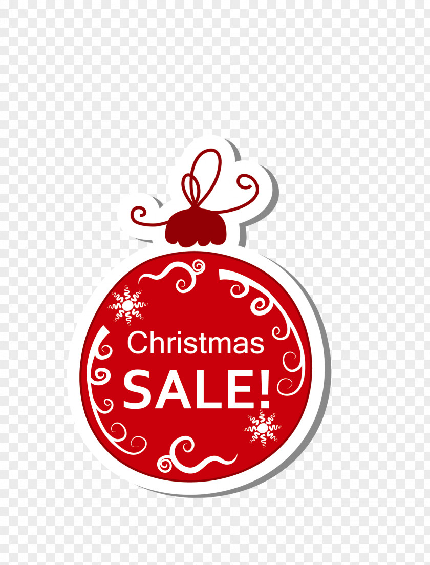 Creative Christmas Paper Sticker Label PNG