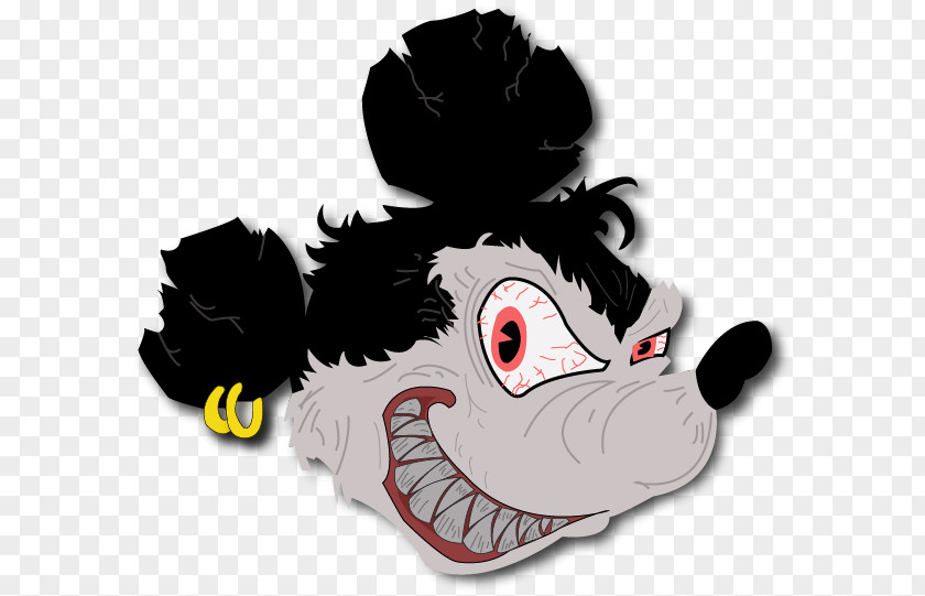 Evil Rat Mammal Cartoon Character Font PNG