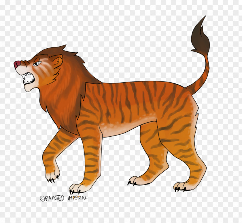 Flattened The Imperial Palace Tiger Lion Big Cat Whiskers PNG