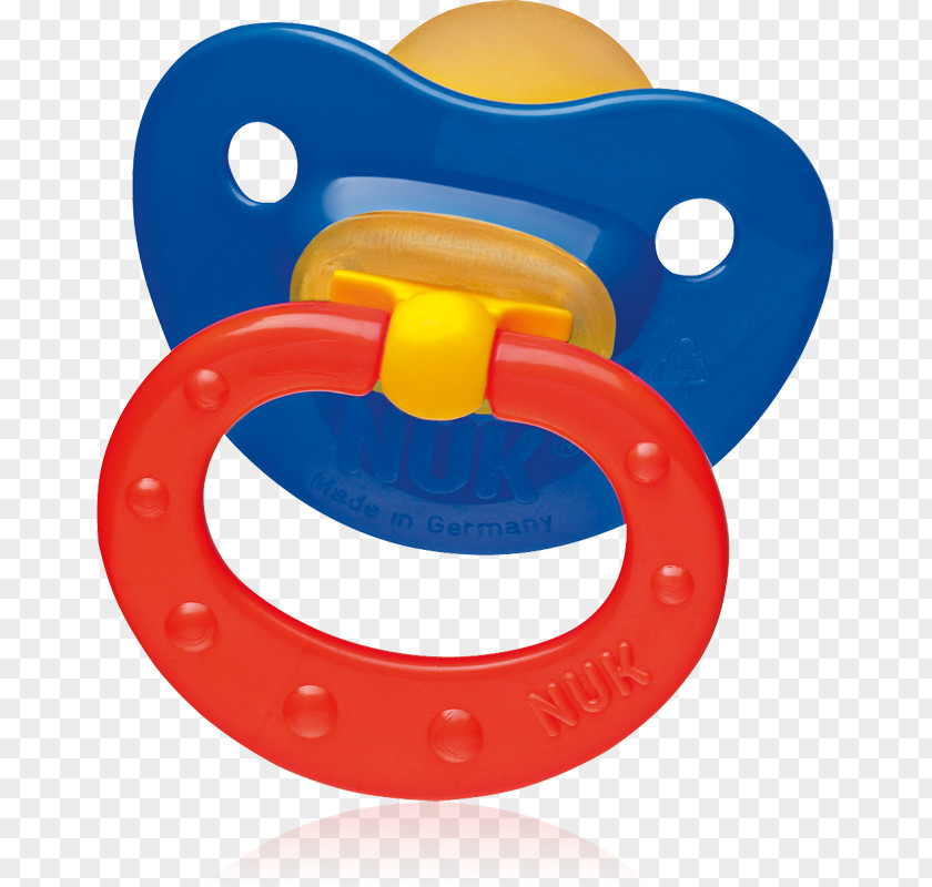 Pacifier NUK Latex Child Red PNG Red, nipple confuse clipart PNG