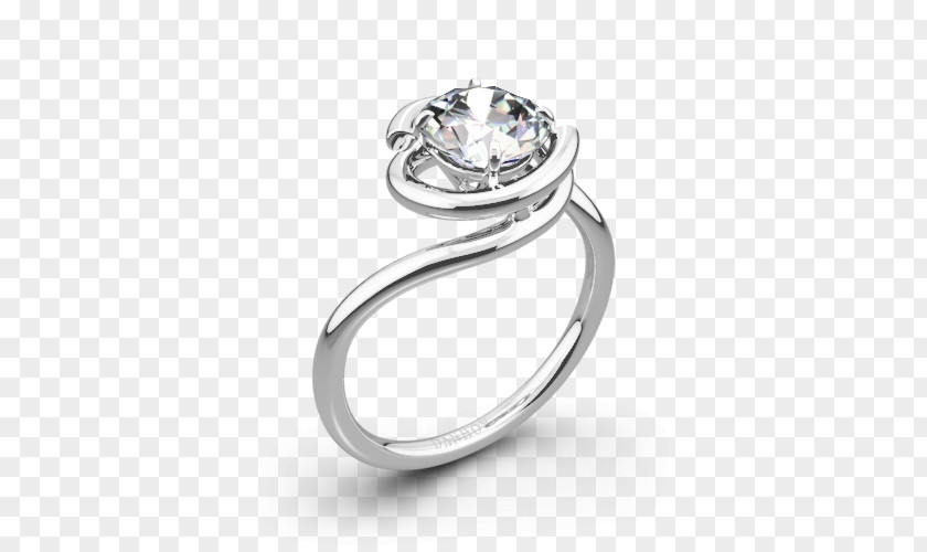 Platinum Ring Silver Wedding Product Design PNG
