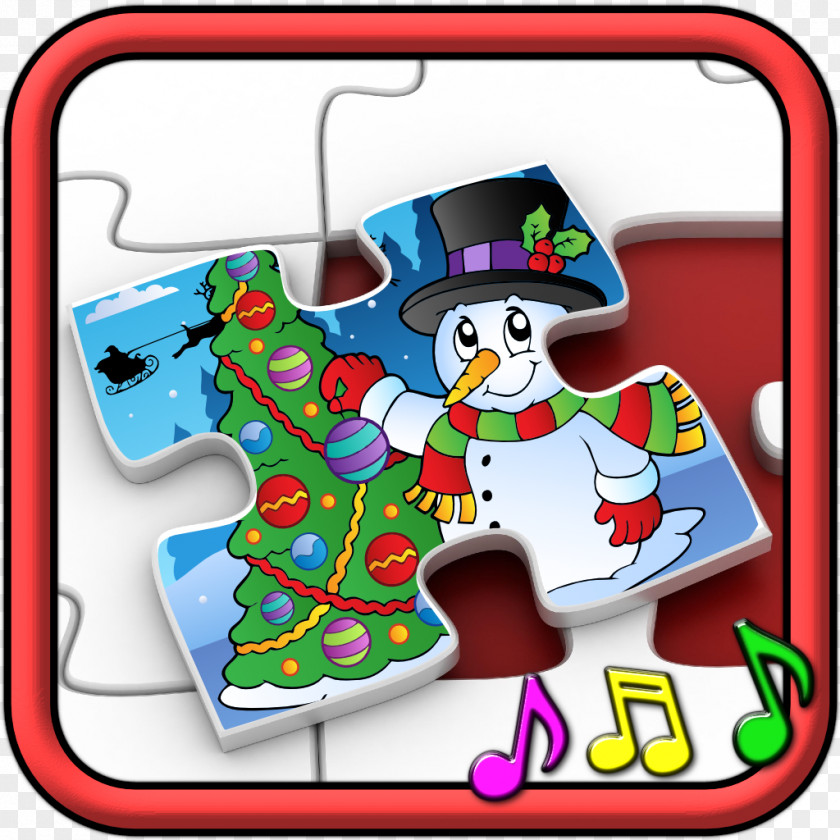 Preschool Christmas Jigsaw Puzzles Art PNG