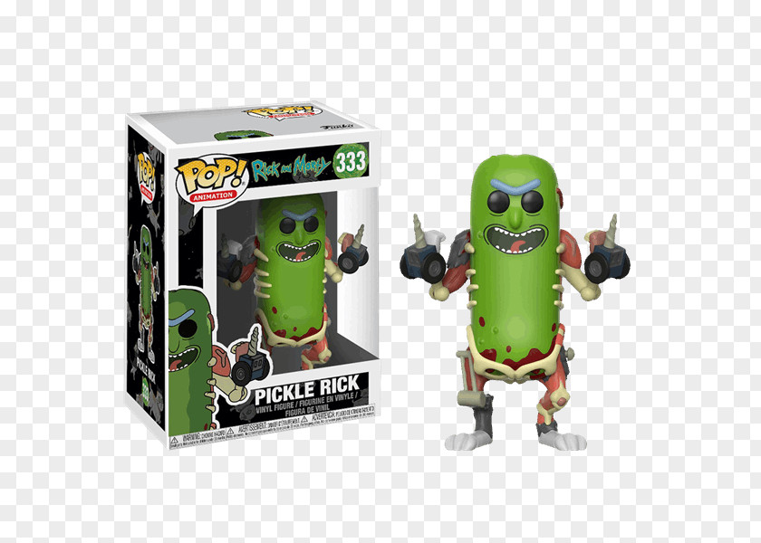 Rick Sanchez Pickle Funko Morty Smith Collectable PNG