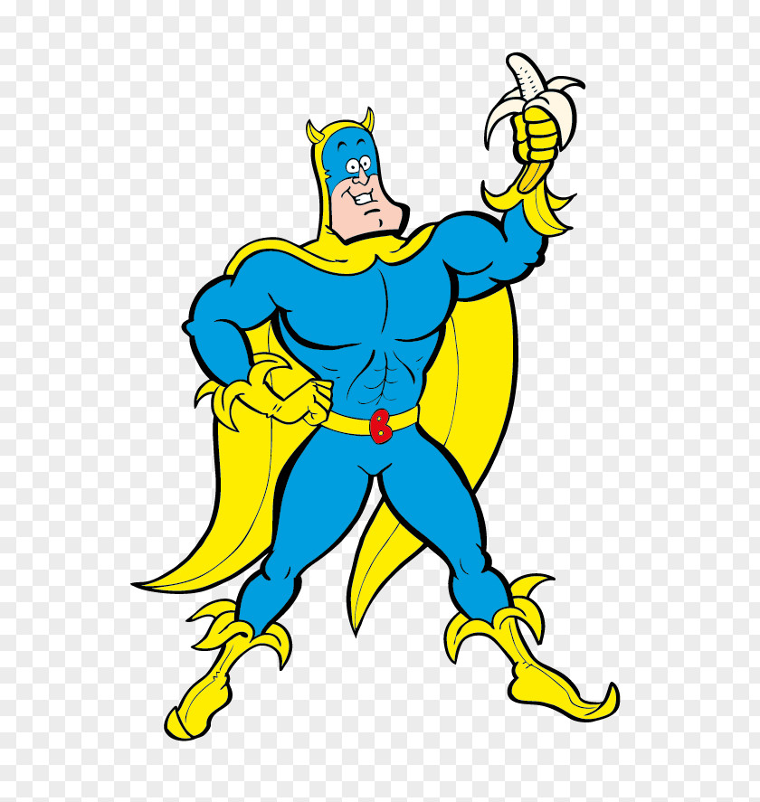 Banana Bananaman Cartoon Comics Television Show PNG