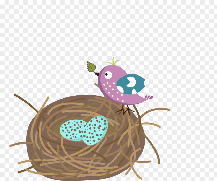 Bird Nest Cartoon Clip Art PNG