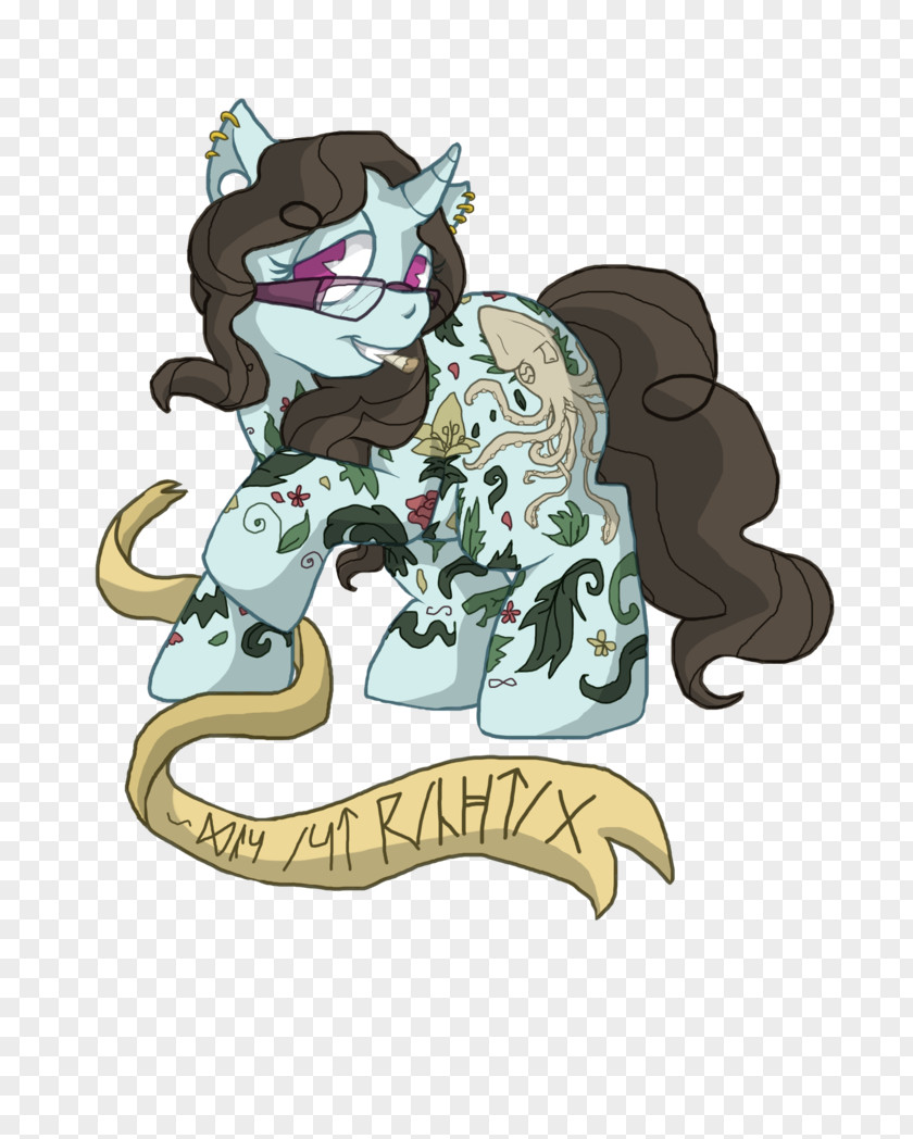 Cat Horse Cartoon Mammal PNG