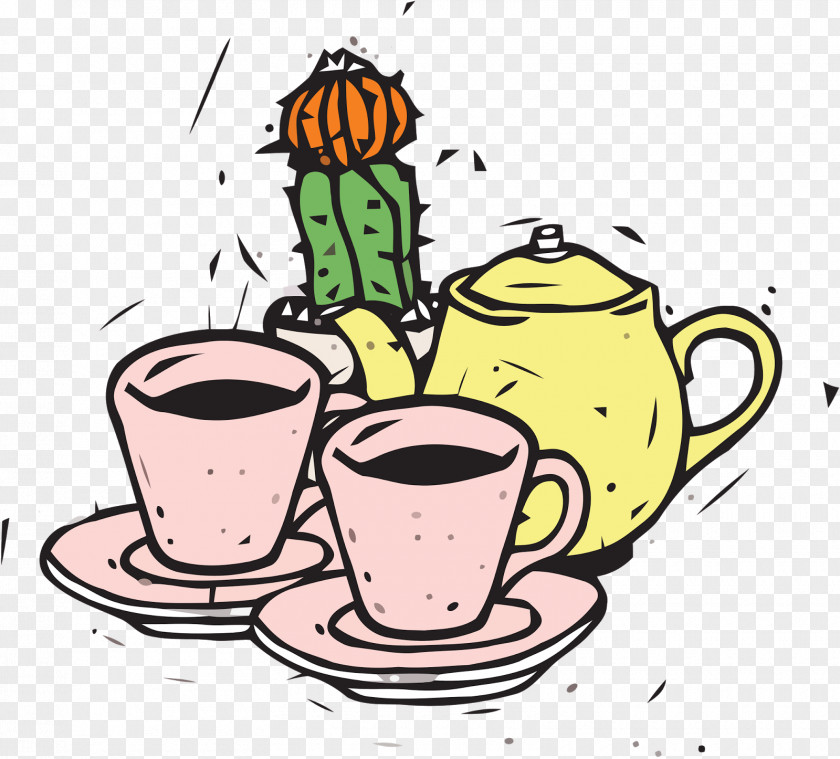 Coffee Cup Teacup Clip Art PNG
