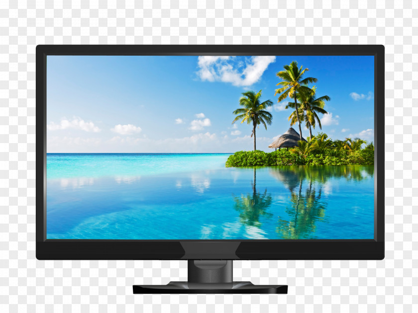 LED-backlit LCD Computer Monitors Liquid-crystal Display Television Set Planar Systems PNG