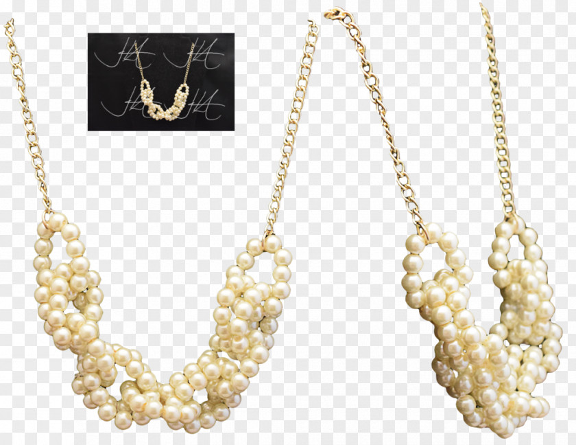 NECKLACE Earring Pearl Necklace Jewellery PNG