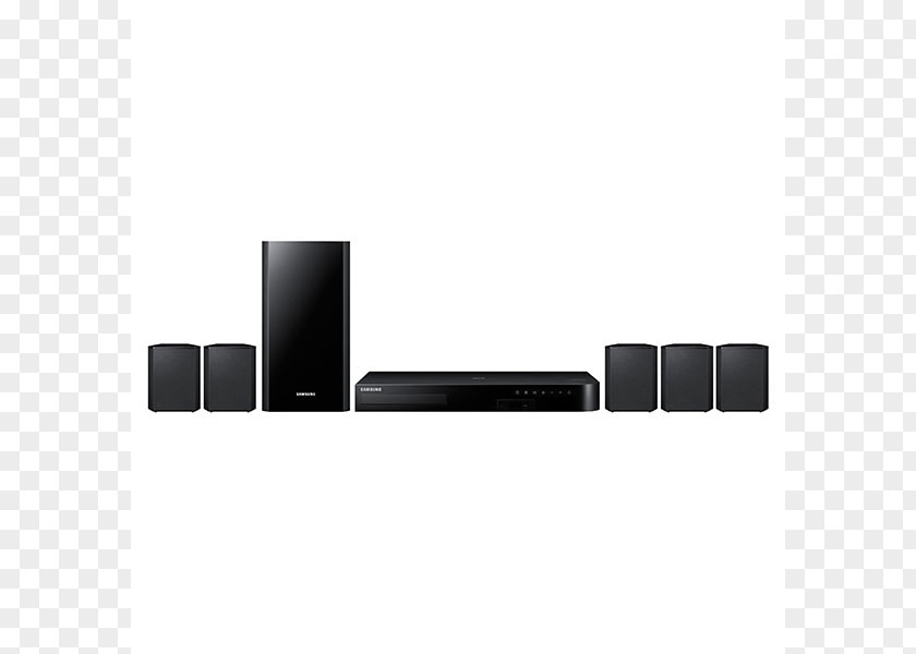 Samsung Blu-ray Disc Home Theater Systems HT-J4500 5.1 Surround Sound Audio PNG