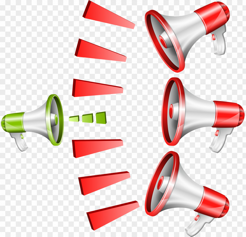 Vector Speaker Megaphone Photography Illustration PNG