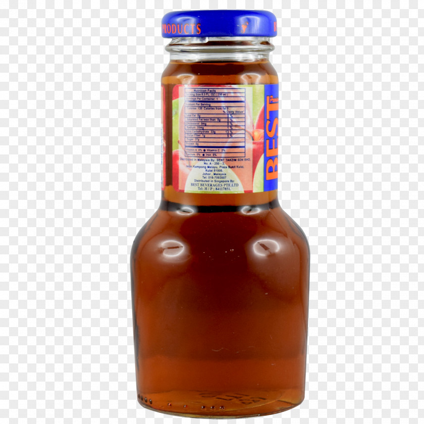 Apple Juice Glass Bottle Condiment Sauce PNG