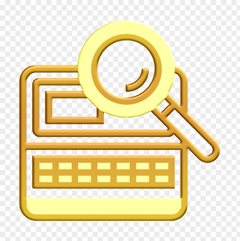 Business Analytics Icon Search PNG