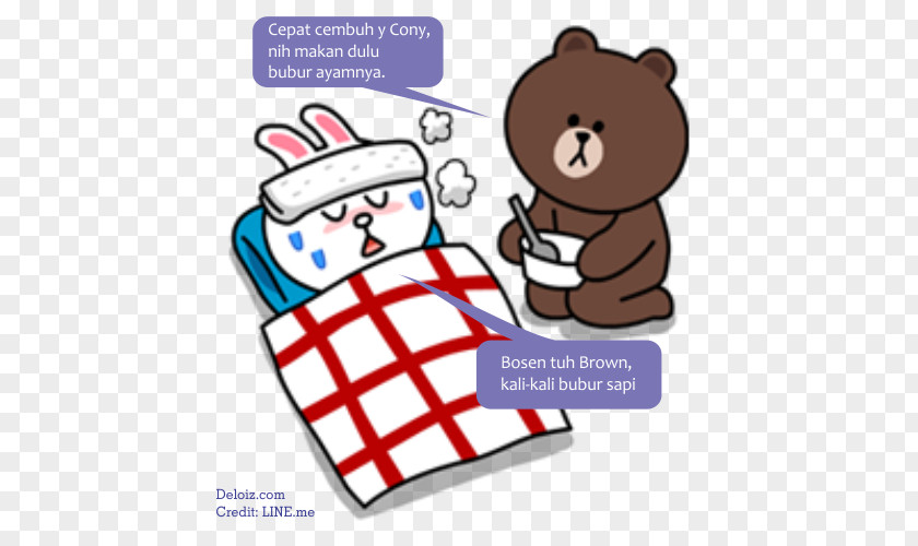 Line Friends Sticker Clip Art Bear PNG