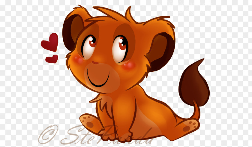 The Lion King Simba Puppy Nala Art PNG