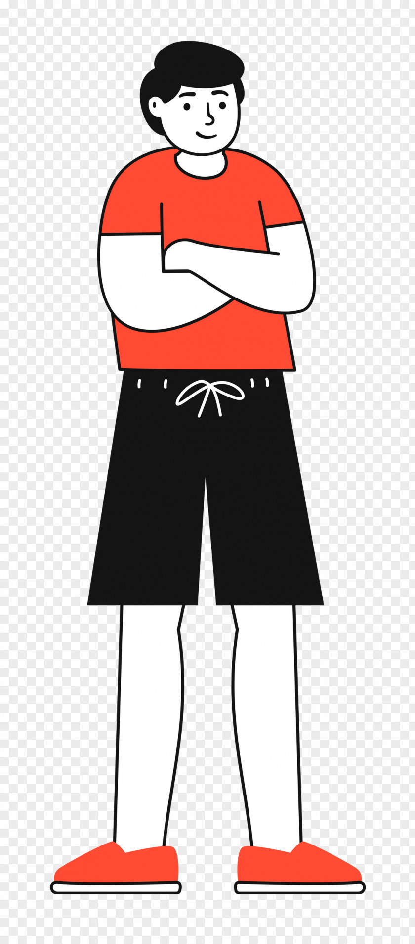 Boy Standing PNG