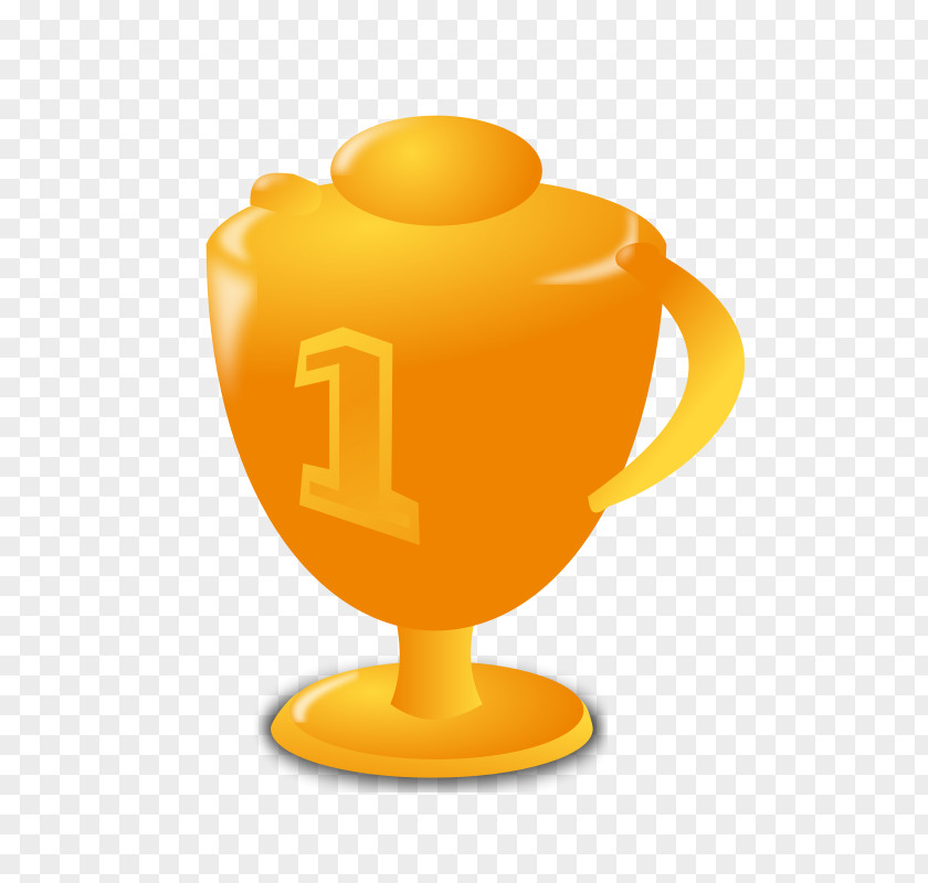 Cute Trophy Cliparts Gold Medal Clip Art PNG