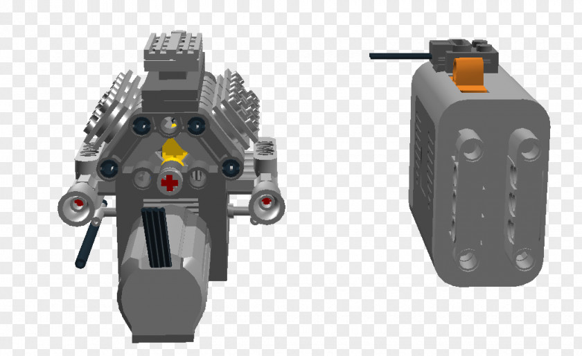 V8 Engine Tool Machine PNG