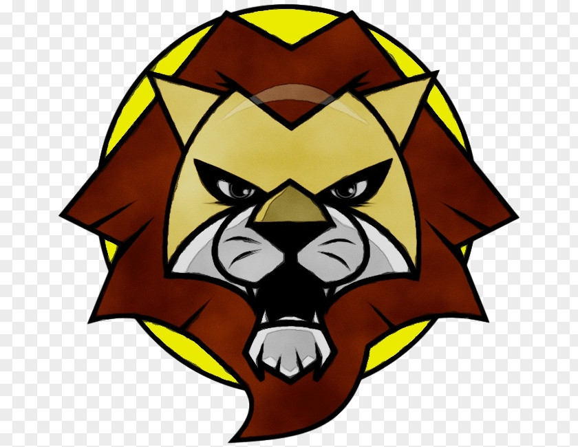 Wildlife Lion Logo PNG
