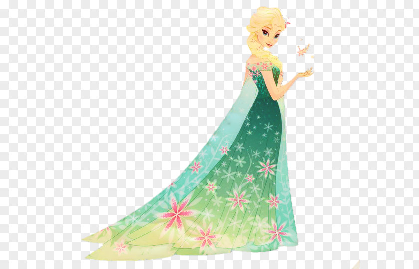 Barbie Design Gown Costume Pattern PNG
