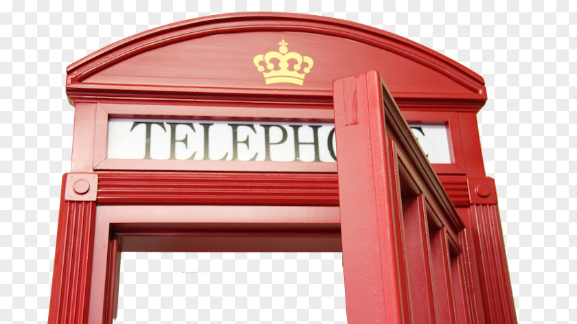 Cabine Telefonica Facade Telephone Booth Angle PNG