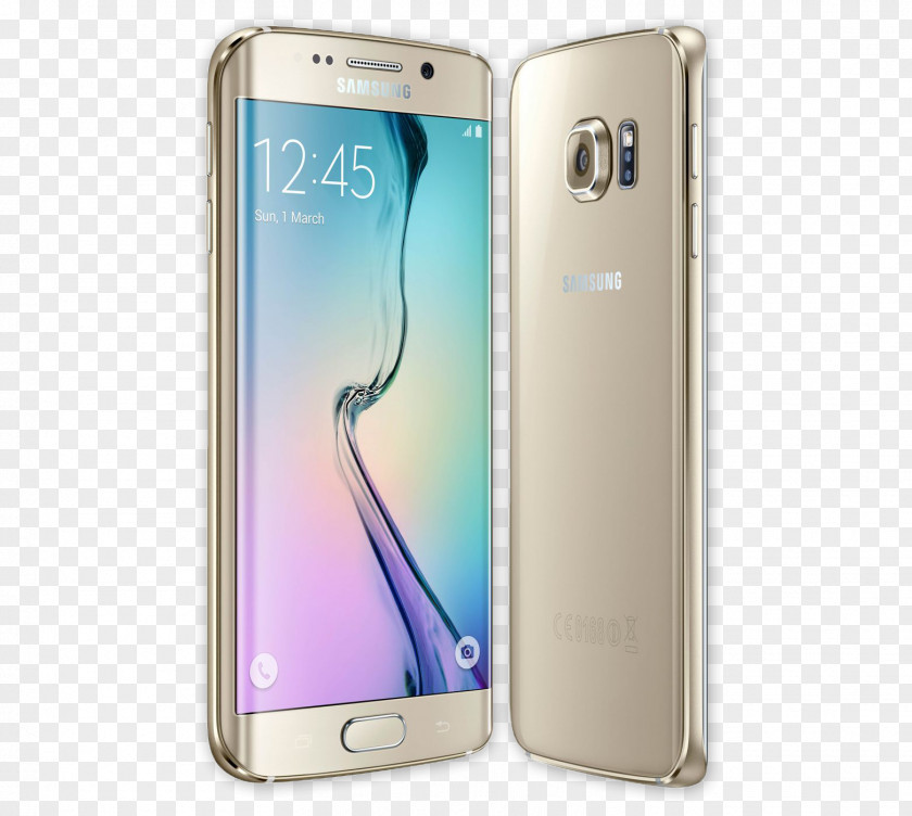 Samsung Galaxy S6 Edge 4G Smartphone Android PNG