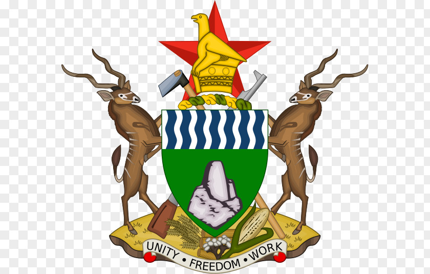 Coat Of Arms Zimbabwe Flag Bird PNG