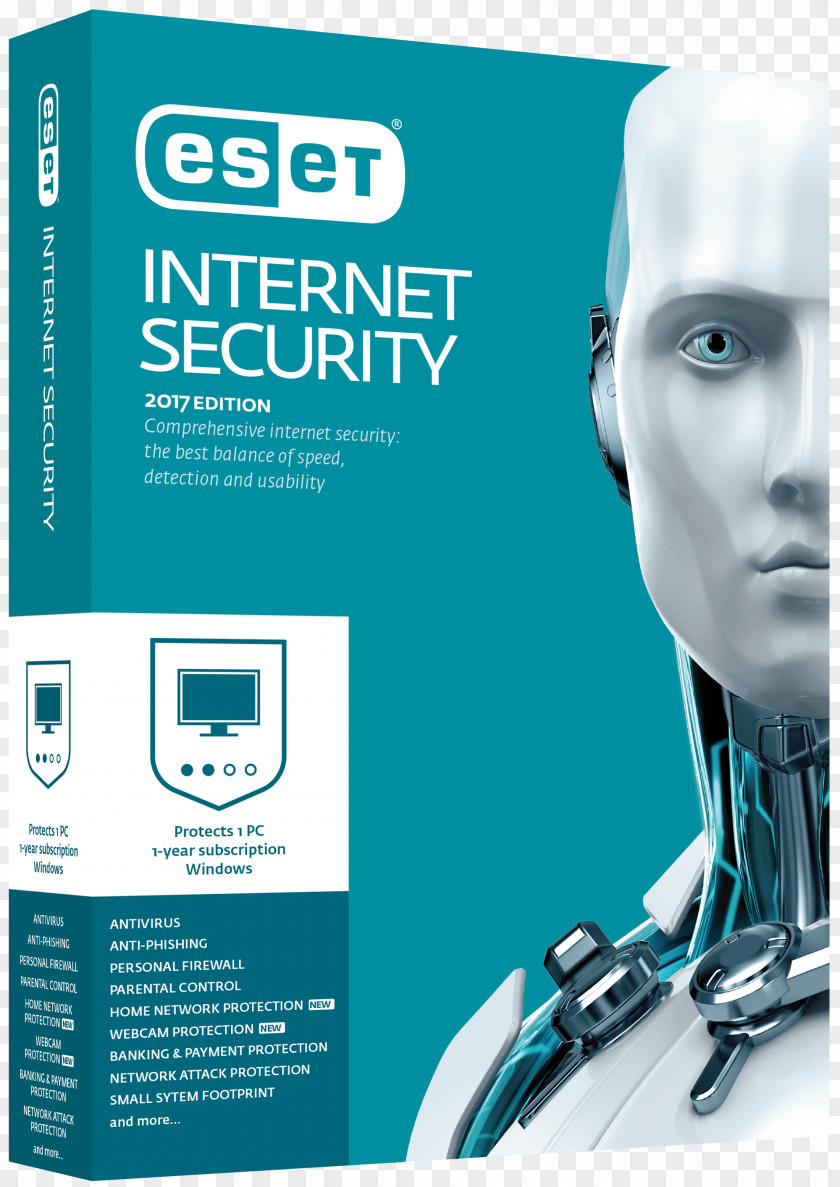 ESET Internet Security Computer Antivirus Software NOD32 PNG