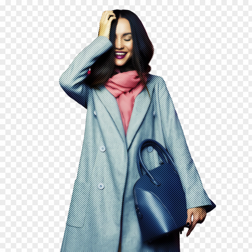 Jacket Raincoat Clothing Outerwear Blue Turquoise Hood PNG