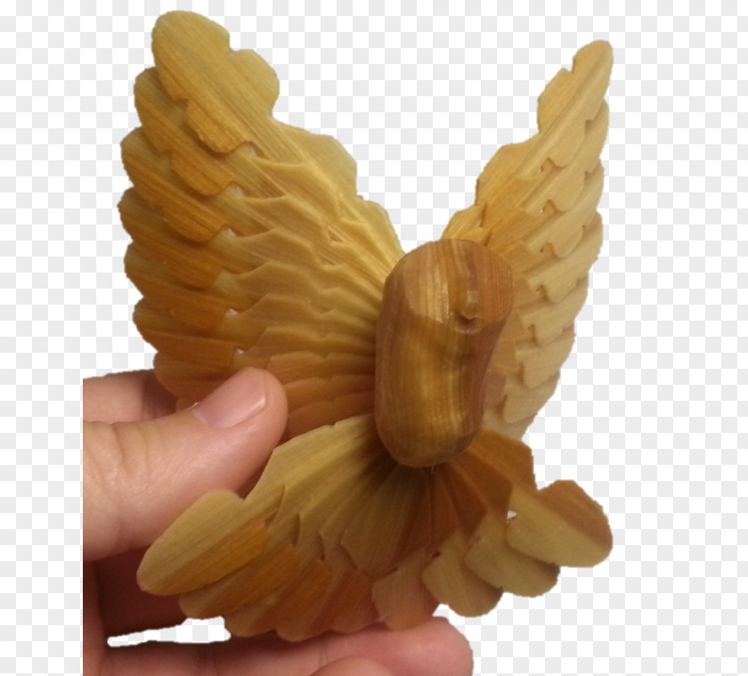 Wood Carving Bird Owl PNG