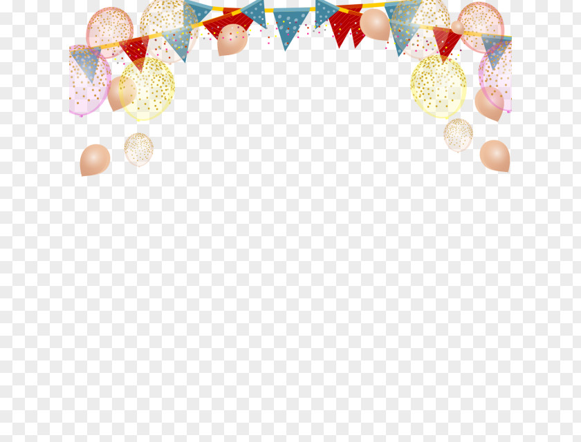 Balloon Birthday Cake Toy Party PNG