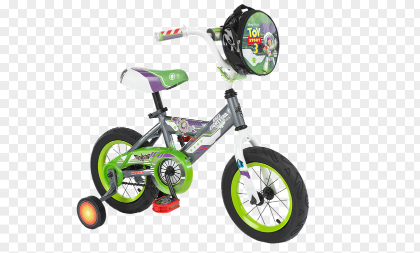 Bicycle Buzz Lightyear Toy Radio Flyer Huffy PNG