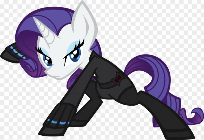 Captain Vector Pony Rarity Black Widow Applejack Clint Barton PNG