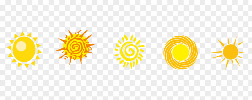 Cartoon Sun Logo Brand Wallpaper PNG