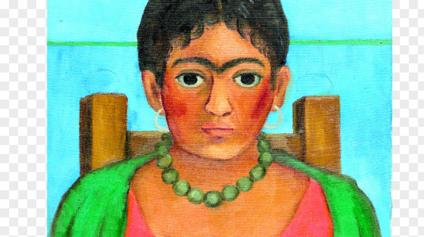 Frida Kalo Kahlo Self-Portrait With Thorn Necklace And Hummingbird The Two Fridas Frieda Diego Rivera PNG