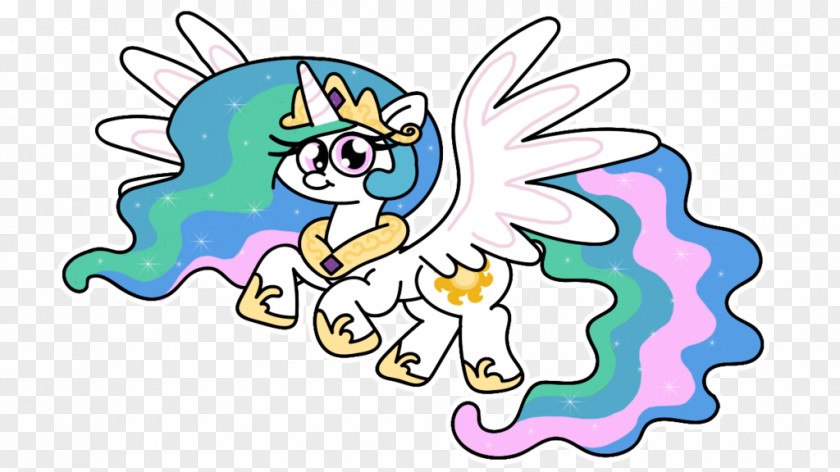 Pony Celestia Princess Vertebrate Cartoon Animal Clip Art PNG